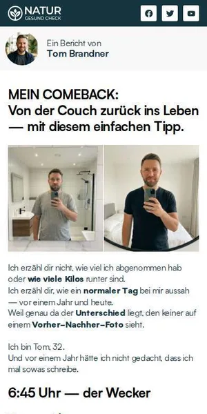 Advertorial: Mein Comeback