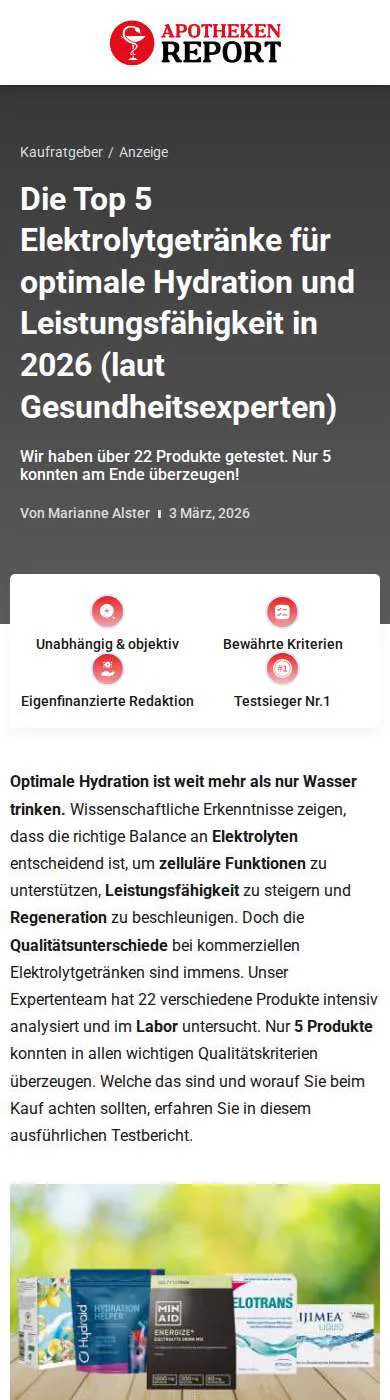 Listicle on apotheken-report.de